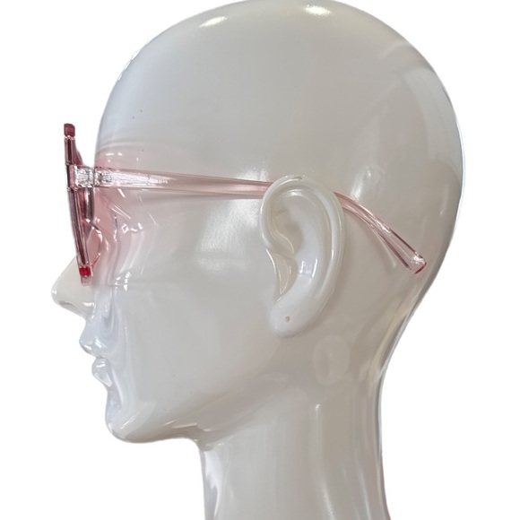 Light Pink Square Oversized Sunglasses UNISEX Flat Top Fashion Shades

0106 - Picture 3 of 5